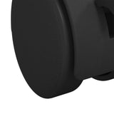 vidaXL Wiel 2 pcs Zwart 39,5 x 39,5 x 37,8 mm Ijzer en Polypropyleen
