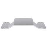 vidaXL Flush Mount Beugel 2 pcs Zilver 75 x 66 x 1,4 mm Staal