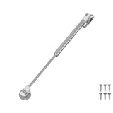 vidaXL Hydraulische gasveer 2 pcs Zilver 280 x 17 x 16 mm PP en ijzer