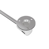 vidaXL Hydraulische gasveer 2 pcs Zilver 280 x 17 x 16 mm PP en ijzer