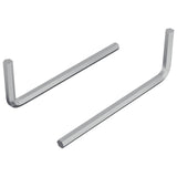 vidaXL Inbussleutel 2 pcs Zilver 20 x 52 mm Staal