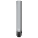 vidaXL Inbussleutel 2 pcs Zilver 20 x 52 mm Staal