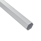 vidaXL Inbussleutel 2 pcs Zilver 20 x 52 mm Staal