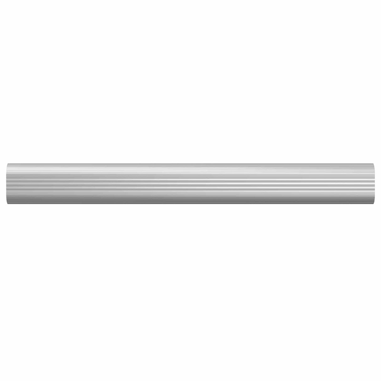 vidaXL Kaststang 2 pcs Zilver 264 x 15 x 29 mm Aluminiumlegering