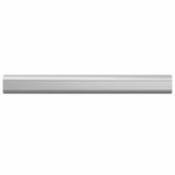 vidaXL Kaststang 2 pcs Zilver 264 x 15 x 29 mm Aluminiumlegering