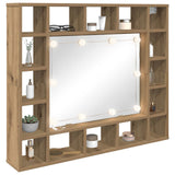 vidaXL Spiegeltjes Lichten Wit 4,5 x 4,5 x 4,7 cm Kunststof