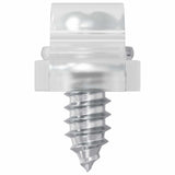 vidaXL LED stripclips 2 pcs Doorzichtig 23,8 x 7,3 x 4,3 mm