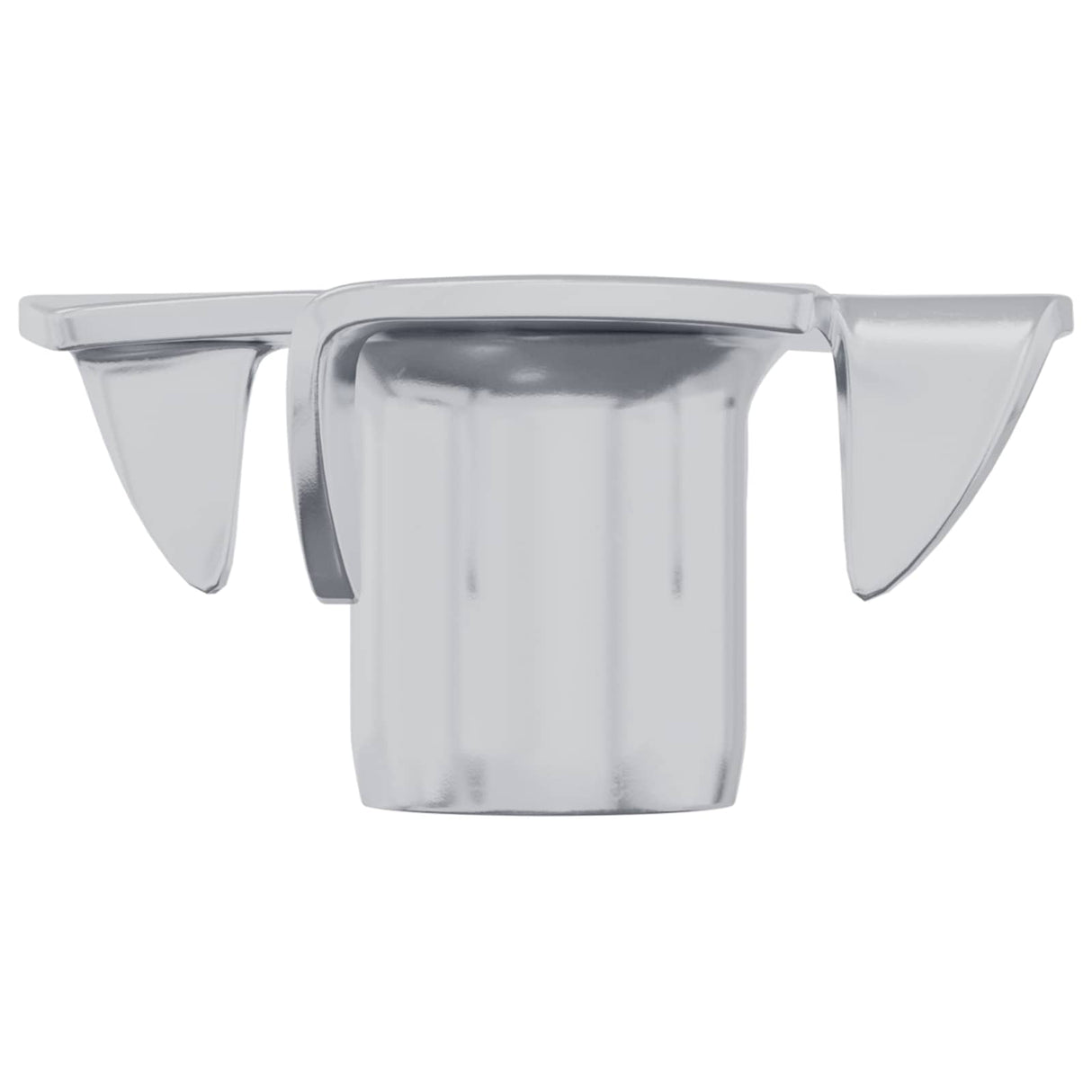vidaXL Geprongde T-moer 2 pcs Zilver M6 mm Staal