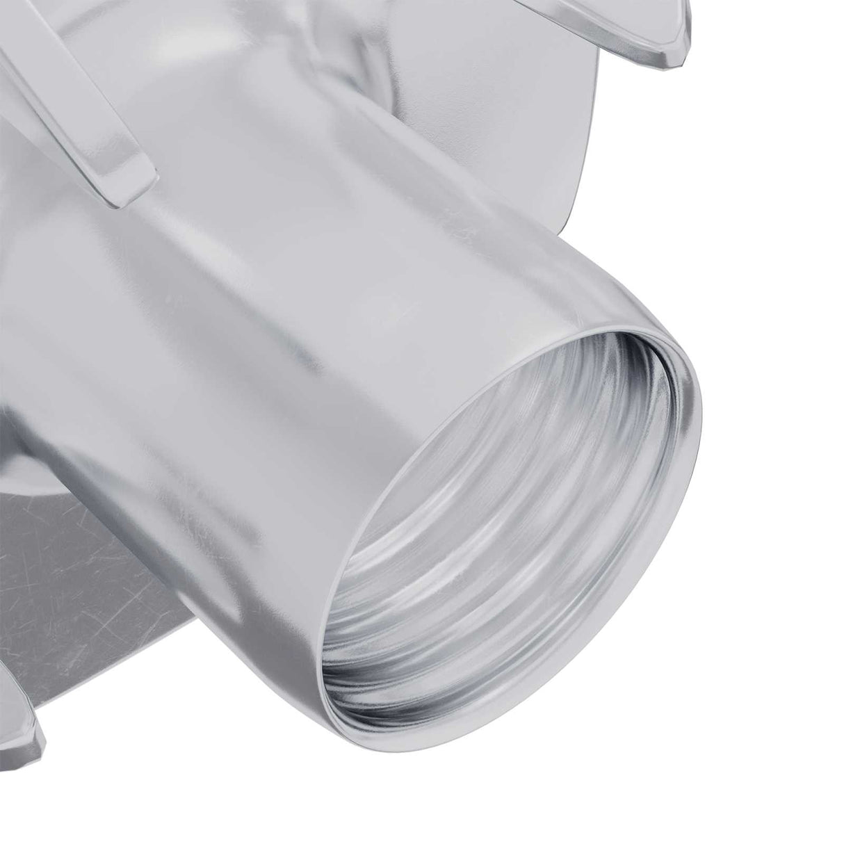 vidaXL Geprongde T-moer 2 pcs Zilver M6 mm Staal