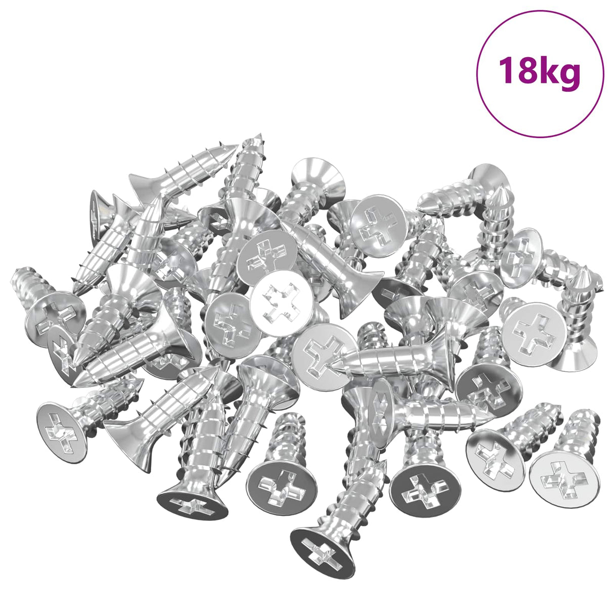 vidaXL Spiegel Steun 2 pcs Nikkel 35 x 30 x 8,3 mm Staal