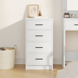 vidaXL Dressoir met lade Wit 40 x 41 x 75 cm Bewerkt hout