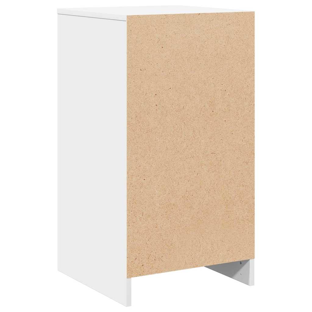 vidaXL Dressoir met lade Wit 40 x 41 x 75 cm Bewerkt hout