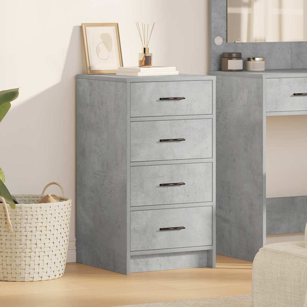 vidaXL Dressoir met lade Wit 40 x 41 x 75 cm Bewerkt hout