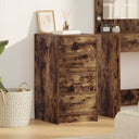 vidaXL Dressoir met lade Wit 40 x 41 x 75 cm Bewerkt hout
