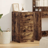 vidaXL Dressoir met lade Wit 40 x 41 x 75 cm Bewerkt hout
