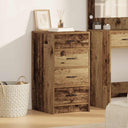 vidaXL Dressoir met lade Wit 40 x 41 x 75 cm Bewerkt hout