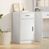vidaXL Dressoir met lade Wit 40 x 40,5 x 75 cm Bewerkt hout