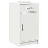 vidaXL Dressoir met lade Wit 40 x 40,5 x 75 cm Bewerkt hout