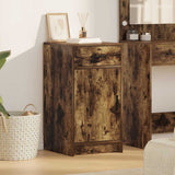 vidaXL Dressoir met lade Wit 40 x 40,5 x 75 cm Bewerkt hout