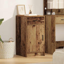 vidaXL Dressoir met lade Wit 40 x 40,5 x 75 cm Bewerkt hout