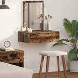 vidaXL Kaptafel met lade met opslag Wit 60 x 40 x 70 cm Bewerkt hout