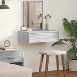 vidaXL Kaptafel met lade met opslag Wit 60 x 40 x 70 cm Bewerkt hout