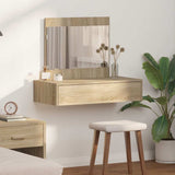 vidaXL Kaptafel met lade met opslag Wit 60 x 40 x 70 cm Bewerkt hout