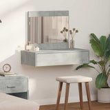 vidaXL Kaptafel met lade met opslag Wit 60 x 40 x 70 cm Bewerkt hout