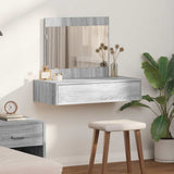 vidaXL Kaptafel met lade met opslag Wit 60 x 40 x 70 cm Bewerkt hout