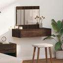 vidaXL Kaptafel met lade met opslag Wit 60 x 40 x 70 cm Bewerkt hout
