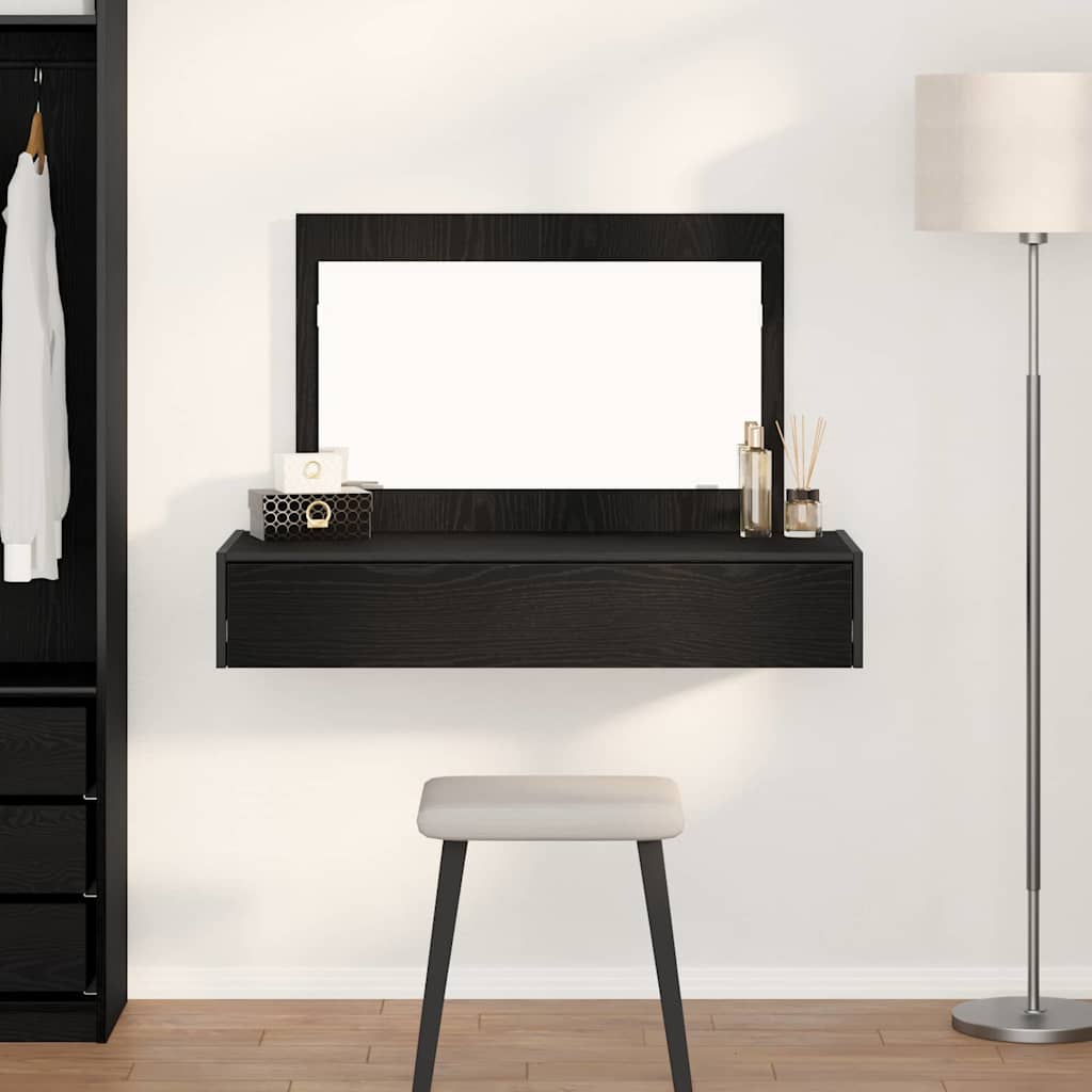 vidaXL Kaptafel met lade met opslag Wit 60 x 40 x 70 cm Bewerkt hout