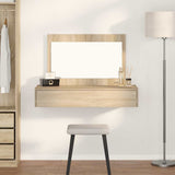 vidaXL Kaptafel met lade met opslag Wit 60 x 40 x 70 cm Bewerkt hout
