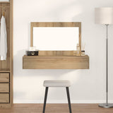 vidaXL Kaptafel met lade met opslag Wit 60 x 40 x 70 cm Bewerkt hout
