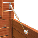 vidaXL Garden Storage Box 101x50.5x46.5 cm Solid Pine Wood