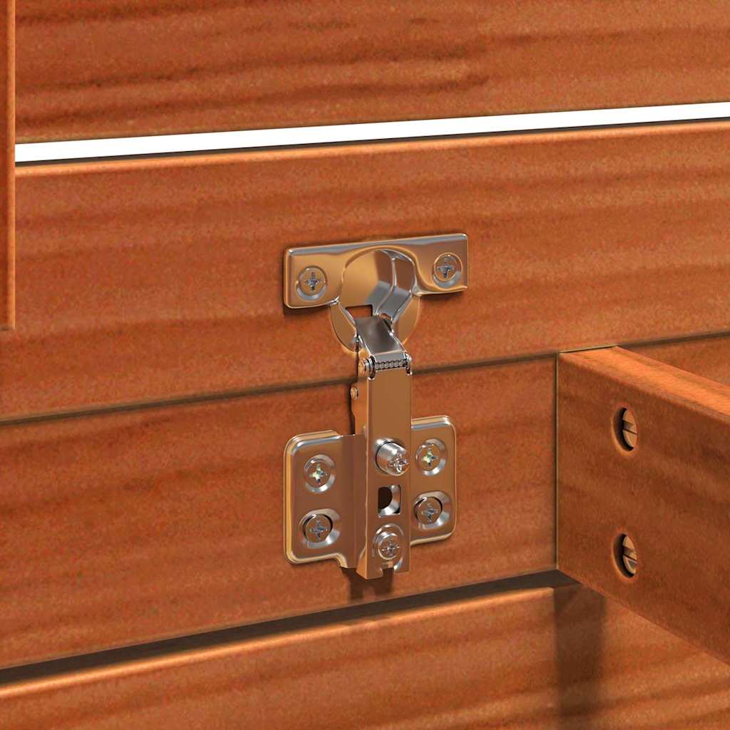 vidaXL Garden Storage Box 101x50.5x46.5 cm Solid Pine Wood