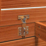 vidaXL Garden Storage Box 101x50.5x46.5 cm Solid Pine Wood