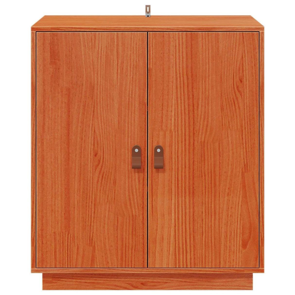 vidaXL Dressoir 65,5x40x75 cm massief grenenhout
