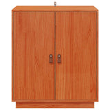vidaXL Dressoir 65,5x40x75 cm massief grenenhout
