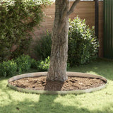 vidaXL Garden Edging Silver 450 x 0.05 x 15 cm Stainless Steel