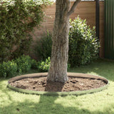 vidaXL Garden Edging Silver 450 x 0.05 x 15 cm Stainless Steel