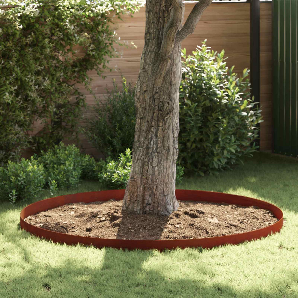 vidaXL Garden Edging Silver 450 x 0.05 x 15 cm Stainless Steel