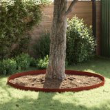 vidaXL Garden Edging Silver 450 x 0.05 x 15 cm Stainless Steel