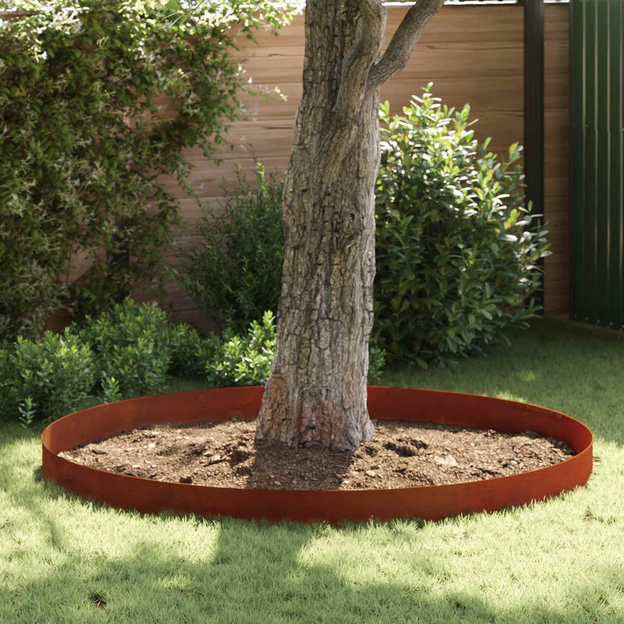 vidaXL Garden Edging Silver 450 x 0.05 x 15 cm Stainless Steel