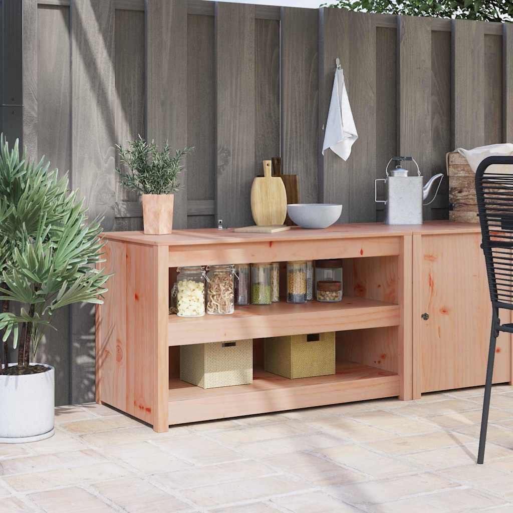 vidaXL Keuken Kast met plank MEPPEL Bruin Eiken 106 x 55 x 64 cm