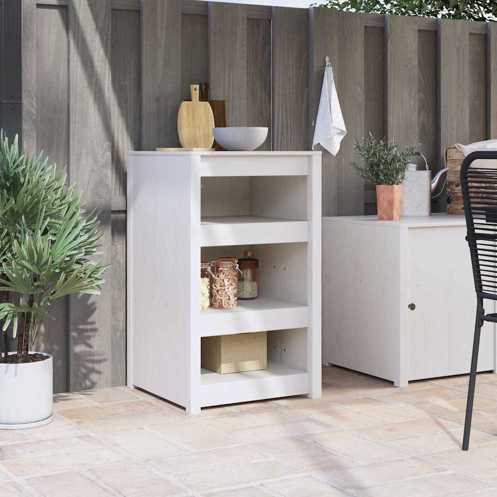 vidaXL Keuken Kast Bruin Eiken 55 x 55 x 92 cm Massief grenenhout