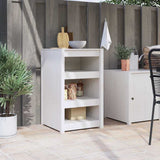 vidaXL Keuken Kast Bruin Eiken 55 x 55 x 92 cm Massief grenenhout