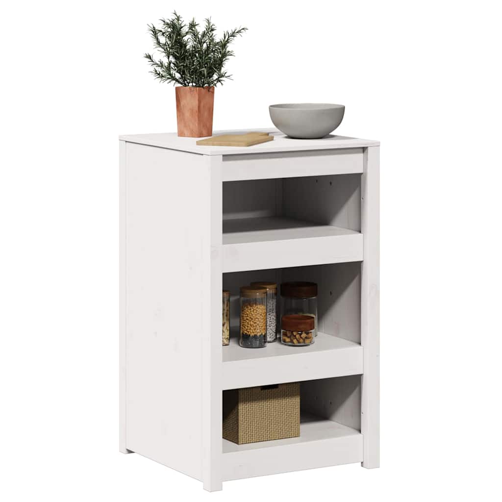 vidaXL Keuken Kast Bruin Eiken 55 x 55 x 92 cm Massief grenenhout