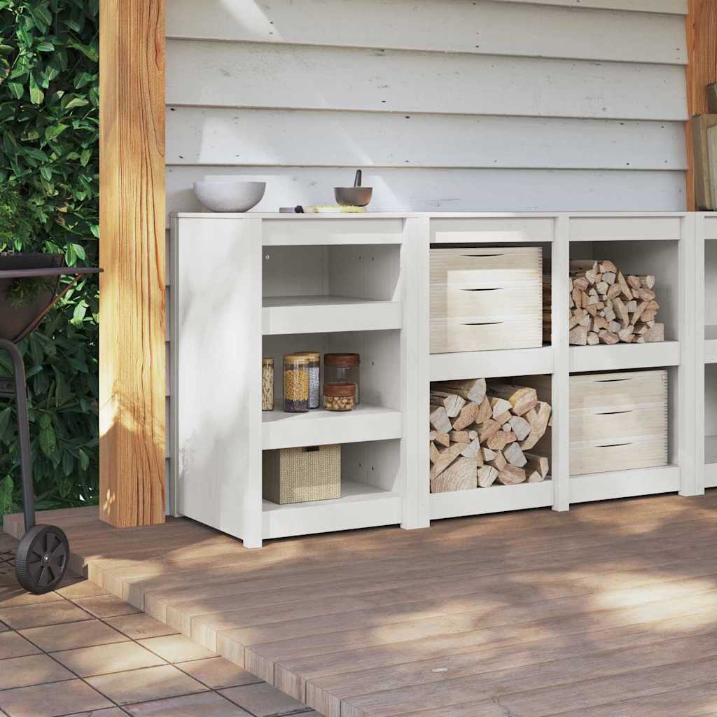 vidaXL Keuken Kast Bruin Eiken 55 x 55 x 92 cm Massief grenenhout