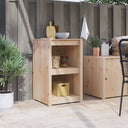 vidaXL Keuken Kast Bruin Eiken 55 x 55 x 92 cm Massief grenenhout