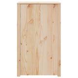vidaXL Keuken Kast Bruin Eiken 55 x 55 x 92 cm Massief grenenhout